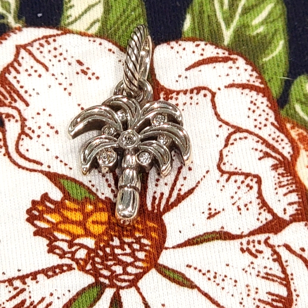 BRIGHTON RETIRED COCONUT PALM CHARM NWOT ✨️